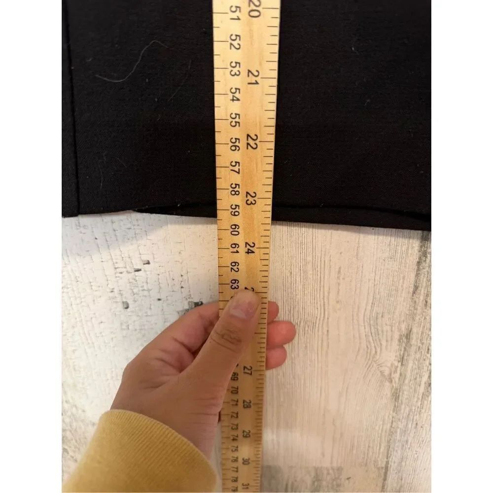 Halogen black midi skirt - Picture 6 of 8